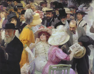 Vendredi au Salon des Artistes Français, 1911 (détail)